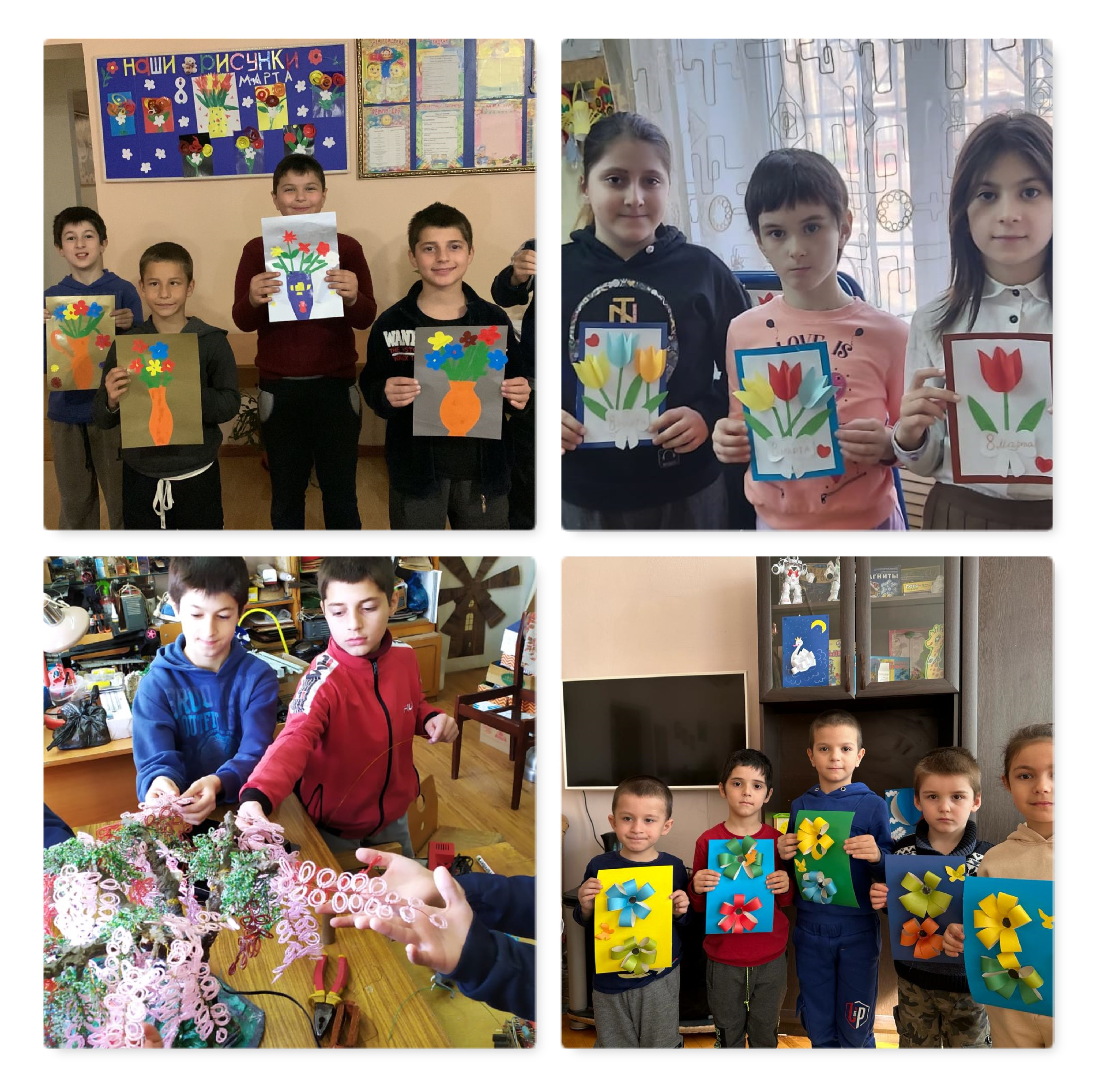 Дети Центра готовятся к 8 марта